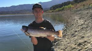 Cachuma lake campground has almost 500 campsites located next to the lake with views of the santa ynez and rafael mountains. Cachuma Lake Fishing 5lb Rainbow Trout Youtube