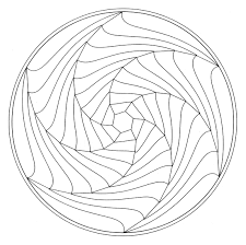 The spruce / wenjia tang take a break and have some fun with this collection of free, printable co. Mandala Optical Illusion Mandalas Adult Coloring Pages