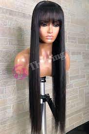 Thriving Hair Super Long 24 Frontal Hairstyles Wigs With Bangs Long Hair Styles