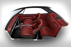 M M Hot Rod Interiors Drops Jaws At Sema With Images Custom Car Interior Car Upholstery Hot Rods