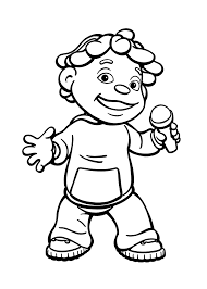 There's something for everyone from beginners to the advanced. Sid The Science Kid Singing Coloring Page Free Printable Coloring Pages For Kids