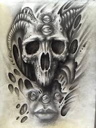 Inspired by Carl Grace and H.R Giger by Ime95