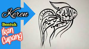 We did not find results for: Kaligrafi Bismillah Bentuk Ikan Arabic Calligraphy Youtube