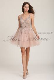 Un choix unique de robe de soirée rose disponible dans notre magasin. Robes De Soiree Cocktail De Couleur Rose Bleu Pastel Beige