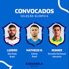 Os convocados chamados por tite para os jogos contra equador e paraguai devem ser os mesmos que seguirão com a seleção para a disputa da copa américa de 2021. Claudinho Gerson E Liziero Sao Novidades Em Convocacao Da Selecao Olimpica Veja A Lista Gazeta Esportiva