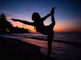 dancer pose yoga asana image by
