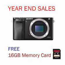 Sony a7r iv is at the top of our list with a overall score of 99, followed by sony a1 and sony a7r iii. New Sony A6000 Mirrorless Camera Body Sony Malaysia Photography On Carousell