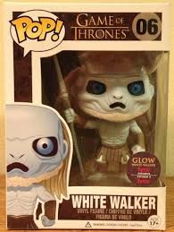 Hmv Exclusive Glow In The Dark Chase White Walker Game Of Thrones Pop Television Vinyl Figure By Funko Vinyl Figures Vinyl Pop Vinyl