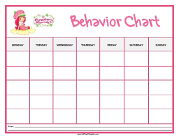 free printable behavior charts room surf com