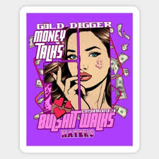 Money Talks Stickers for Sale