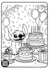 stitch coloring page to print