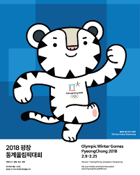 The 6 Promotional Posters To Promote The Olympic Paralympic Winter Games Pyeongchang2018 Will Be Found All Ov Olympics Graphics Olympic Mascots Winter Games