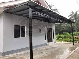 Lama nak pasang awning depan rumah ni, sebab satunya kereta aku ni baru je cat baru. Awning Pergola Design Melor Iron Work