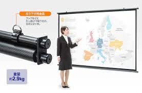 プロジェクタースクリーン 100インチワイド 16 9 壁掛け 掛け軸 タペストリー 吊り下げ収納 yt psk2 100hd モバイルグッズ屋 プロジェクタースクリーン プロジェクター スクリーン プロジェクター