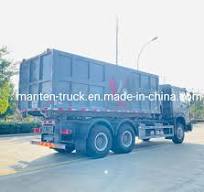 Sinotruk HOWO 20cbm 20m3 Hook Arm Container Garbage Truck for Hook Lift  Refuse Transport