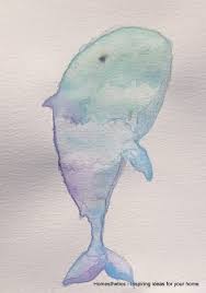 Watercolor whale in 7 easy steps. Learn The Basic Watercolor Painting Techniques For Beginners Ideas And Projects Homesthetics Inspiring Ideas For Your Home