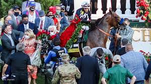 Derby winners who sire derby winners are a relative rarity; Derby Winner Authentic Kicks Owner Bob Baffert In The Winner S Circle Wdrb Com