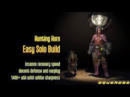 Mhw Hunting Horn Easy Solo Build