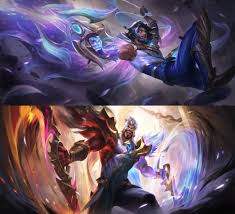 Dawnbringer Akshan & Draven Full SplashArts : rloreofleague