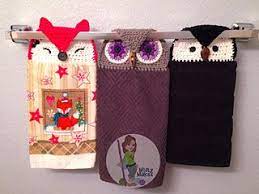 Towel Pals Pattern By Misty Makes Crochet Towel Topper Crochet Projects Crochet Patterns