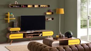 Dizayn Moduler Tv Unitesi Mobilya Mobilya Tasarimi Ev Dekoru