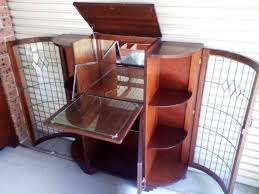 Antique Art Deco Curved Sideboard Display Case Drinks Cabinet Antiques Gumtree Australia Wyong Art Deco Cabinet Art Deco Sideboard Vintage China Cabinets