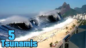Oct 01, 2018 · a tsunami is a series of extremely long waves caused by a large and sudden displacement of the ocean, usually the result of an earthquake below or near the ocean floor. 5 Tsunamis Die Mit Kamera Festgehalten Wurden Youtube