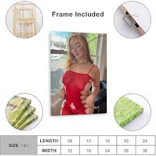 IGAWYPGV Emma Magnolia Sexy Model Bedroom Wall Decor Poster Canvas Art Wall  Poster Printing Office Bedroom Aesthetic Poster Living Room  24x36inch(60x90cm) Frame-style : Amazon.ca: Home