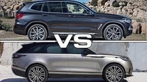 2018 Bmw X3 Vs 2018 Range Rover Velar Youtube
