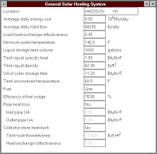 F Chart Solar Systems Analysis F Chart Software