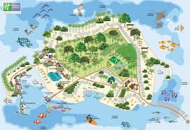 Wifi and an evening social are free, and this resort also features 3 restaurants. Island Map Bild Von Holiday Inn Resort Kandooma Maldives Kandoomaafushi Island Tripadvisor