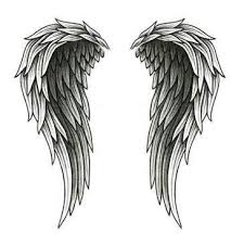 Black And White Angel Wings Tattoo Designs Angel Wings Back Tattoo Design Tattoowoo Com Wings Tattoo Wing Tattoos On Back Angel Wings Tattoo On Back