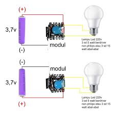 Inverter 12v dc to 220v ac 500 watt pure sine wave 1 bh. Skema Modul Lampu Natal Cara Sederhana Membuat Lampu Darurat Halaman 3 Kompasiana Com Obesity Art