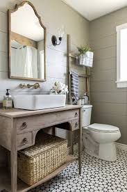 An open storage is available at the bottom. Modern Farmhouse Bathrooms House Of Hargrove
