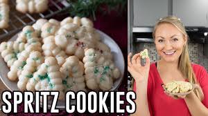 The dough is not chilled and is easiest to use within two hours of preparation. How To Make Spritz Cookies Youtube