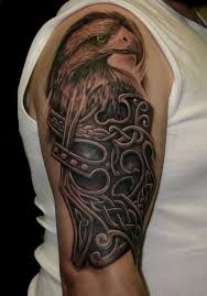 The morrigan celtic battle goddess raven tattoo design. Celtic Eagle Tattoo Design Of Tattoos Sleeve Tattoos Eagle Tattoo Celtic Sleeve Tattoos