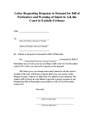 We did not find results for: Letter Requesting Response Of Bill Of Particulars