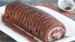 Buche De Noel Rapide Au Thermomix En Moins De 30 Minutes Recette Roules Suisses Recette Buche Chocolat Thermomix Recette