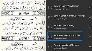 Walaupun hukum bacaan surah al falaq tidak terlalu banyak, ini tetap harus. Surat Al Falaq Ayat 1 5 Dan Arti Lengkap Tulisan Arab Latin Keutamaan Berlindung Dari Kejahatan Sriwijaya Post