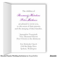 Blended Family Wedding Invitation Greeting Card Blended Family Wedding Addressing Wedding Invitations Family Wedding
