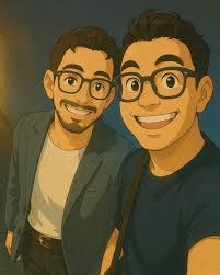 Reencuentro al estilo #Ghibli 😁❤️