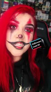 Look#2 how y’all liking them??? 👉🏽👈🏽🥺#MyCostume#harleyquinn  #mytwist#OG#halloween#makeup#clown#halloween2020#fyp#likeplz