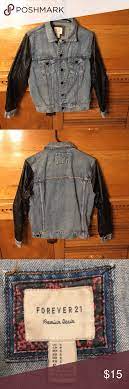 Forever 21 Jean Jacket Forever 21 Jeans Clothes Design Jean Jacket