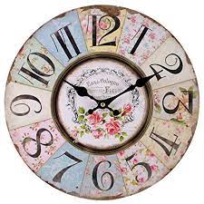 Erst dann kann man sich mit den technischen details beschäftigen. Uhr Shabby Chic Test Vergleich 2021 7 Beste Wanduhren