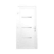 Porte D Entree Pvc Metron Blanc Porte Entree Pvc Pvc Castorama