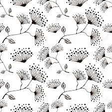 Cartoon characters background pattern ribbon vector emoticons loading christmas background flower banner logo wedding flowers cartoon frame pattern food label poster water children. Seamless Vector Floral Pattern Hand Drawn Black And White Background Royalty Free Cliparts Vectors And Stock Illustration Image 59174830