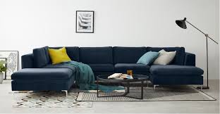 Monterosso Left Hand Facing Corner Sofa Sapphire Blue Velvet Corner Sofa Design Corner Sofa Uk Corner Sofa