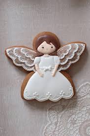 1 Aniolek Ze Standardowej Foremki Koronkowe Pierniczki Christmas Cookies Decorated Xmas Cookies Christmas Sugar Cookies