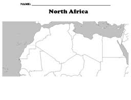 Jul 03, 2020 · a blank map of the united states and canada with the states and provinces outlined as well. North Africa Map Blank By Northeast Education Tpt