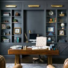 If you want to get a bit more sophisticated with your masculine home office ideas, consider adding surround sound equipment like this set. 75 Beautiful Home Office Pictures Ideas May 2021 Houzz